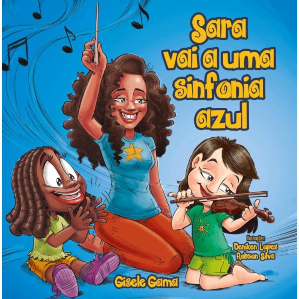 Sara vai a uma sinfonia azul