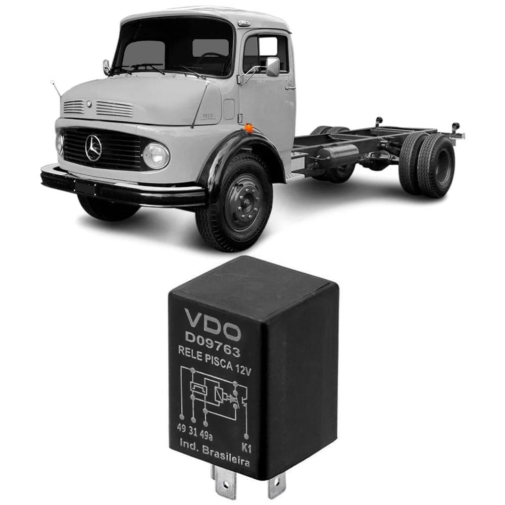 Relé Seta Direção Mercedes Benz 1313 1214 1113 1117 12V VDO