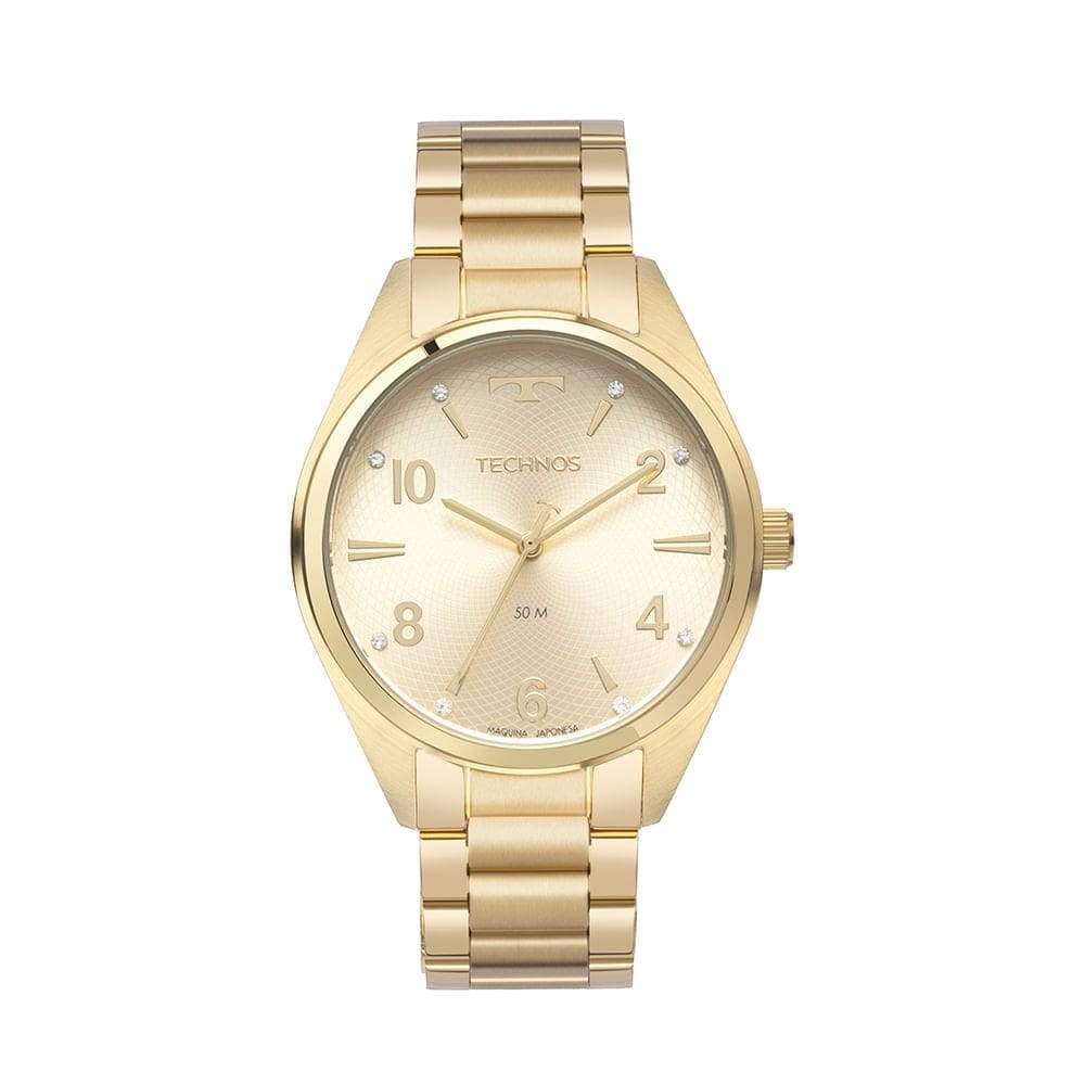 Relógio Technos Feminino Dress Dourado - 2036MTI/1X