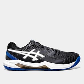Tênis Asics Gel-Dedicate 8 Masculino - Preto e Azul claro