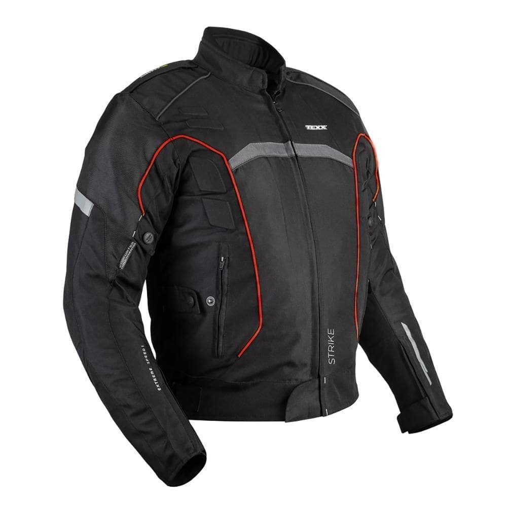 Jaqueta Texx New Strike V2 Masc Pret Verm  Xl [F016]
