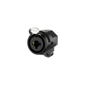 Conector Painel Socket Combo XLR/P10 Roxtone RC6FS Trava