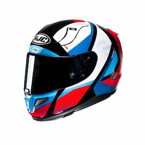 Capacete Hjc Rpha 11 Seeze Azul Vermelho E Branco 56 [F016]
