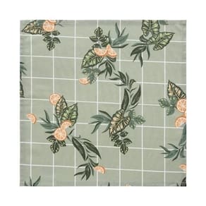 Guardanapo Copa e Cia 4 Peças Home Estampado Laranjas Verde