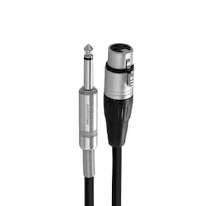 Cabo para Microfone XLR/P10 5 metros Roxtone SMXJ210L5