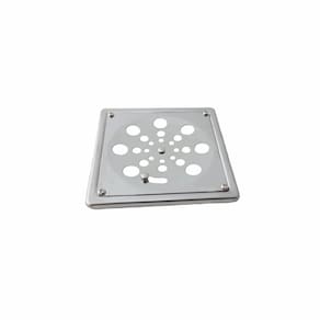 Grelha Quadrada Com Caixilho 10Cm
