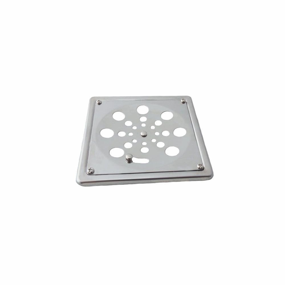 Grelha Quadrada Com Caixilho 10Cm