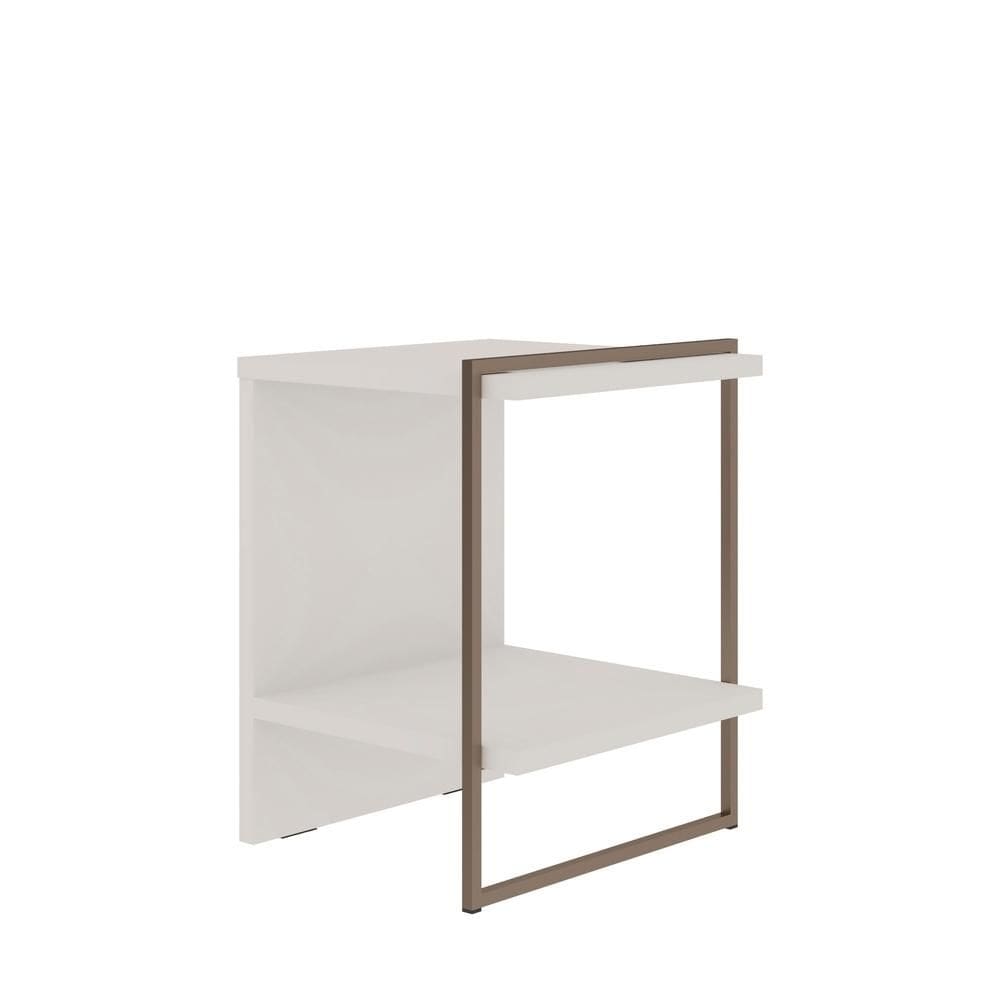 Mesa De Cabeceira / Apoio Infinity Branco