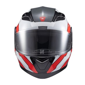 Capacete Texx Escamot Gladiator V3 Reisen Verm Branc 58 [F016]