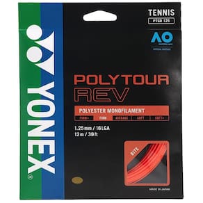 Corda Yonex PolyTour REV 16L 1.25mm Laranja - Set Individual