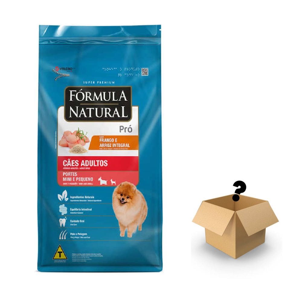 Ração Fórmula Natural Pro Cães Adultos Raças Mini e Pequenas 15Kg + Surpresa