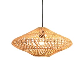 Lustre Pendente Skylight Ôtaki 4045 P Rattan E27 Bivolt