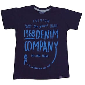 Camiseta Vrasalon Masc Azul Marinho Manga Curta