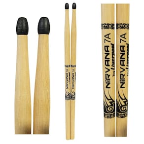 Baqueta 7A Ponta Nylon Bateria Liverpool