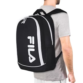 Mochila Fila Modern College Preta e Branca