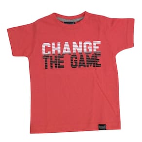 Camiseta Vrasalon Masc Cor Melancia Manga Curta