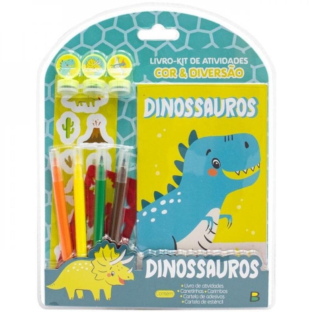 Livro-Kit De Atividades: Dinossauros