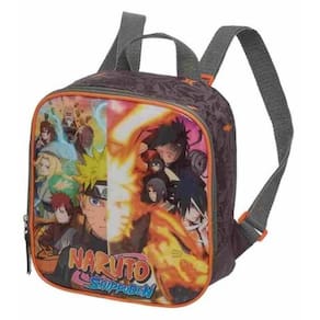 Lancheira Escolar Térmica Naruto Shippuden REF: 978A11 - Laranja