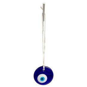 Protetor De Ambiente Olho Grego Azul 5 Cm Em Murano Proteção