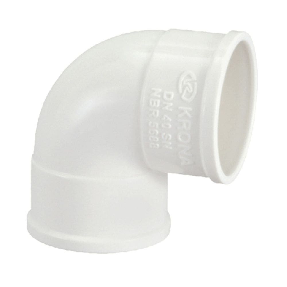 Joelho Esgoto 40MMX90 Krona PCT 0616