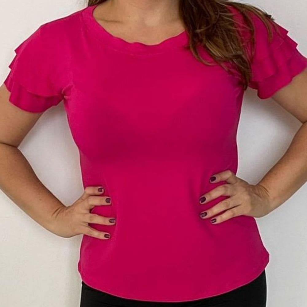 Blusa Feminina Manga Curta