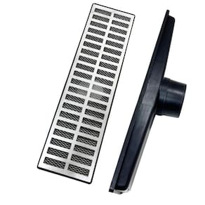 Ralo Alumínio 15x50 com Tela e Cocho Coletor Saída Fundo 75
