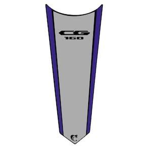Adesivo Faixa Gravata Tanque Moto Cg Titan 125/150/160 Azul Cor Cg 160
