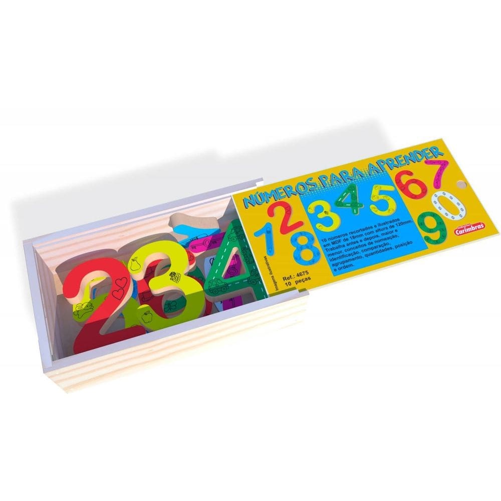 Números para Aprender Carimbras Ref.4675
