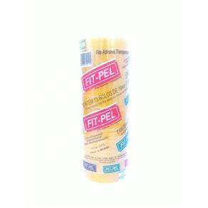 Fita Durex Fit-Pel - 19 mm x 50 m - PACK COM 13 UNIDADES