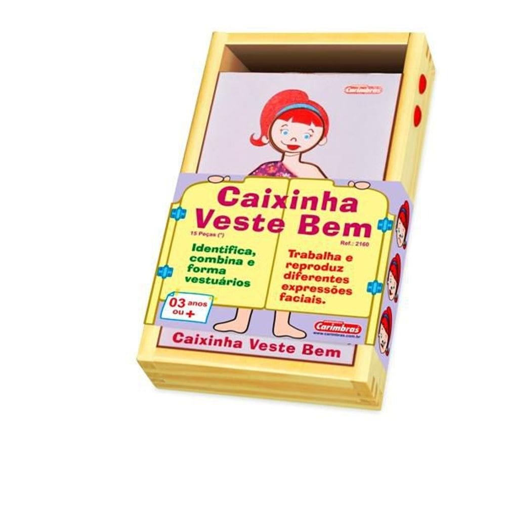 Caixinha Veste Bem Carimbras Ref. 2160