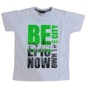 Camiseta Vrasalon Masc Branca e Verde Manga Curta