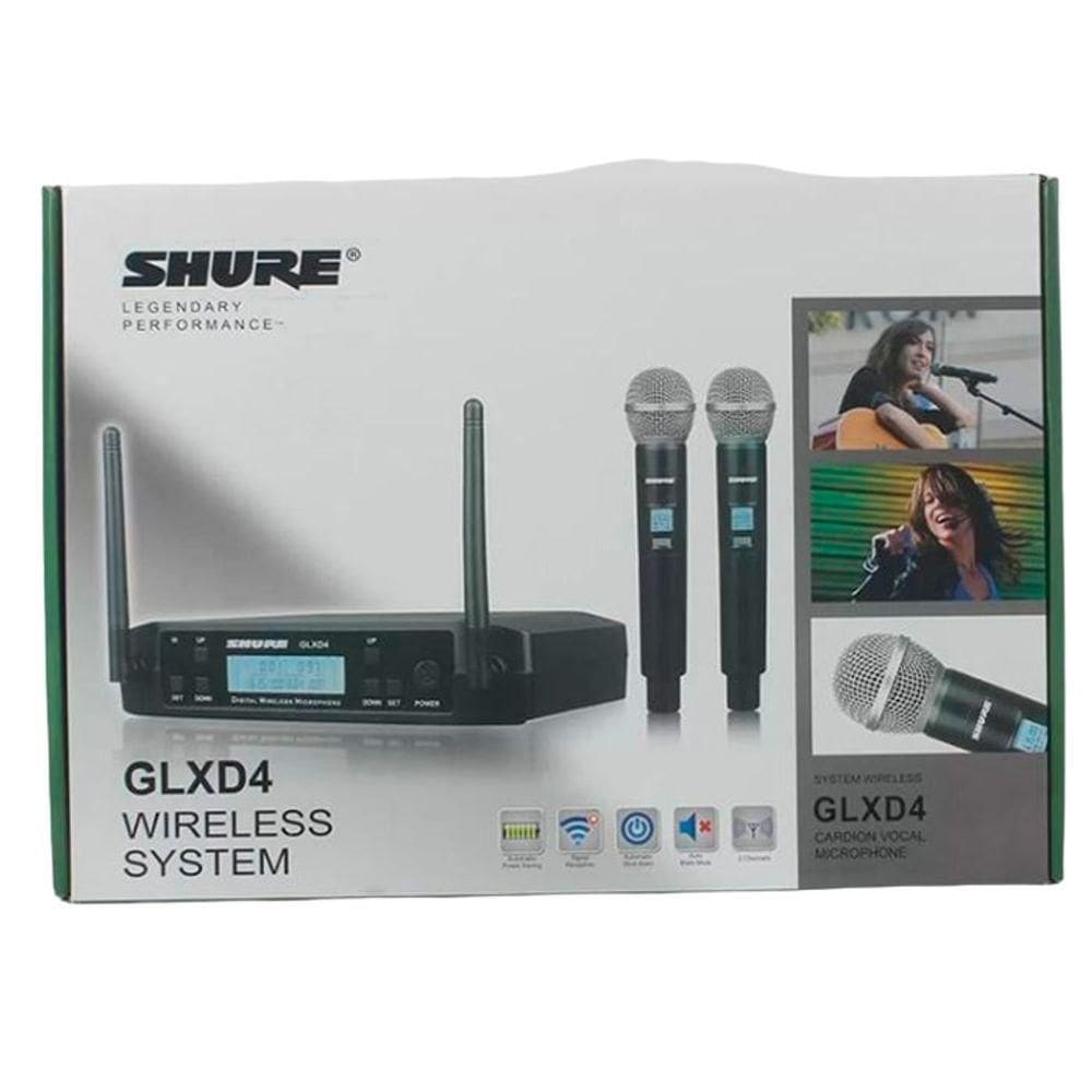 Microfone Shure Profissional Glxd4 Uhf Sem Fio | Casas Bahia