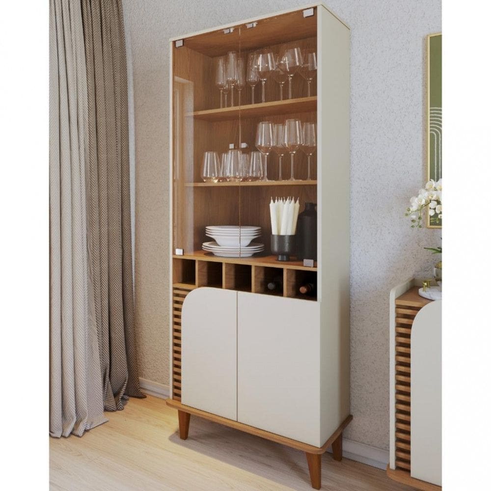 Cristaleira 2 Portas Jurerê Colibri