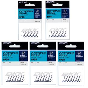 Anzol Pesca BKK Octopus Baek Black Excelente Para Pesqueiro Escolha Tamanho