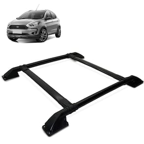 Rack De Teto Bagageiro Ford Ka 2014 a 2021 Tubolar Preto