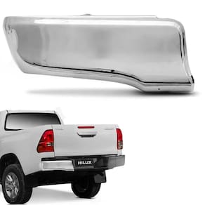 Ponteira Parachoque Traseiro Hilux 2016 a 2022 LE Bepo