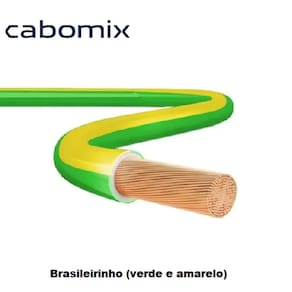 Cabo Flexível 0,75mm rolo 100 metros varias cores Cabomix