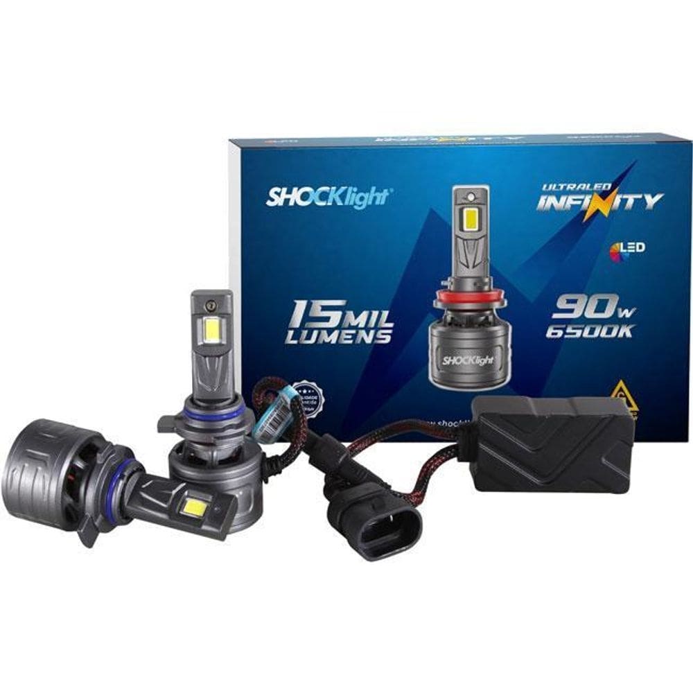 Lâmpada Ultra Led Shocklight Hir2 9012 Infinity 15000Lm Can