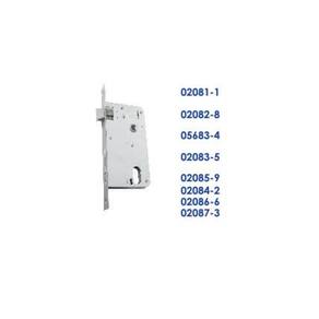 maquina fechadura entrada 55mm canto reto inox polido alianca