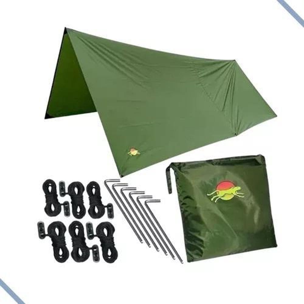 Toldo, Tenda, Lona, Barraca, Rede 3M Prova Água Amazon Camp