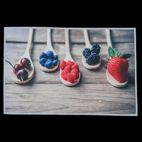 Tapete de Cozinha Vizapi Rossi 38x58cm Multicolorido