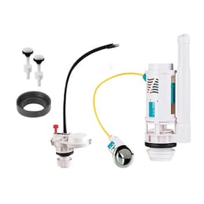Kit Completo Universal p/Caixa Acoplada c/Mecanismo Entrada Compacto e Saída Dual Flush