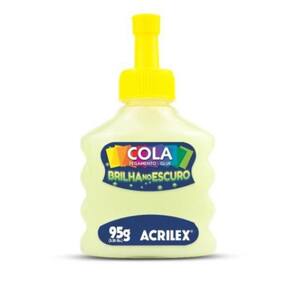 Cola Especial Para Artesanato Brilha No Escuro 95G Acrilex