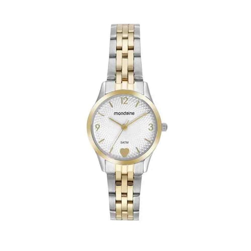 imagem-Kit Relógio Mondaine Bicolor Feminino 32795Lpmkbe3K1