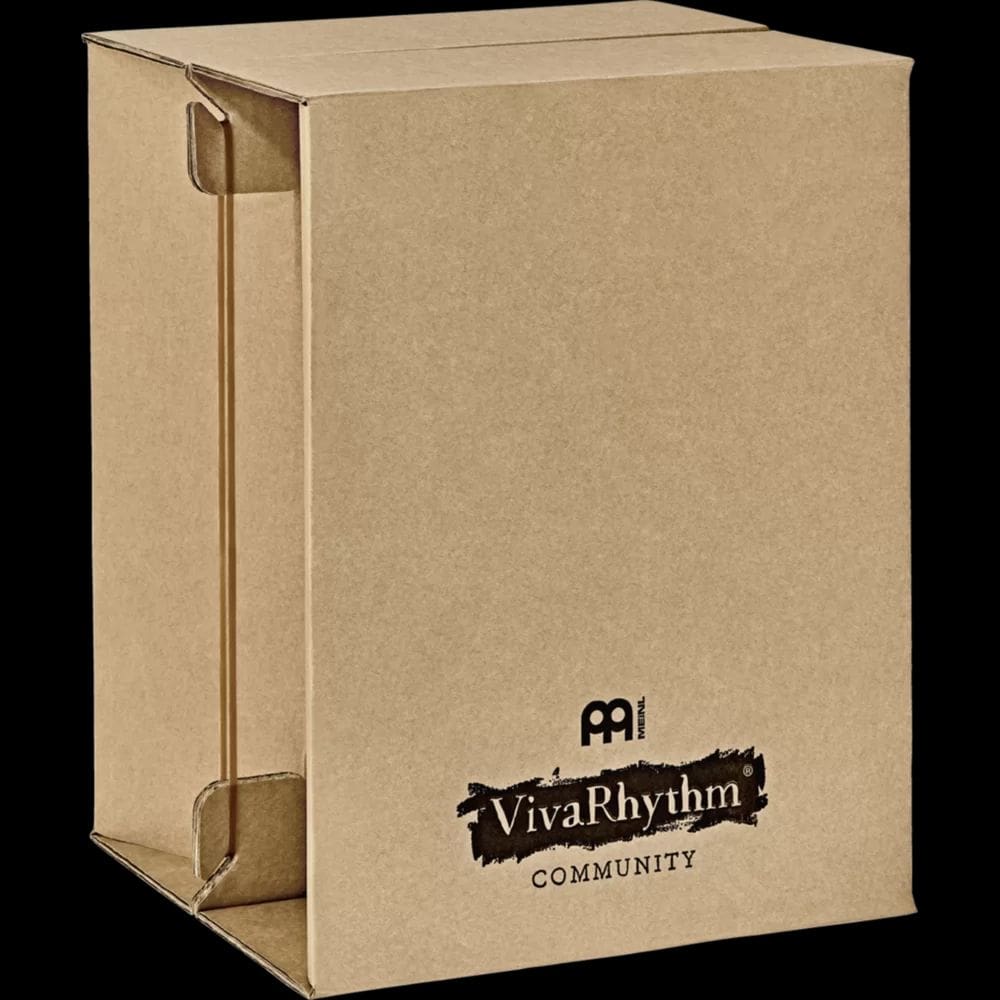 Cajon de papelao Meinl VivaRhythm Cajon2Go (dobrável e portátil)