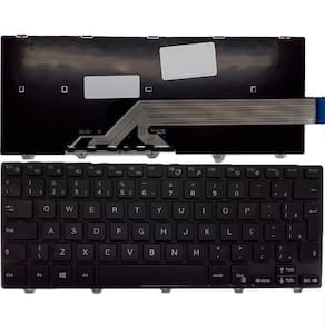 Teclado Notebook Dell Inspiron 14 3000, 3441, 3442,Frame-Br