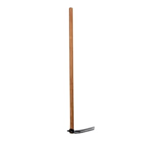Enxadão Estreito em Aço N02 Cabo Madeira Jardim Horta 130cm