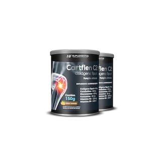 2X Cartflen C2 Colágeno Tipo Ii Laranja Hf Suplementos
