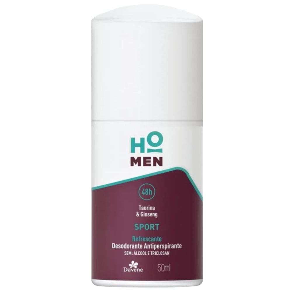 Desodorante Ho Men Roll On Sport Refrescante 50ml Davene