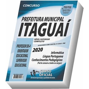 Apostila Prefeitura De Itaguaí - Nível Superior - Educação